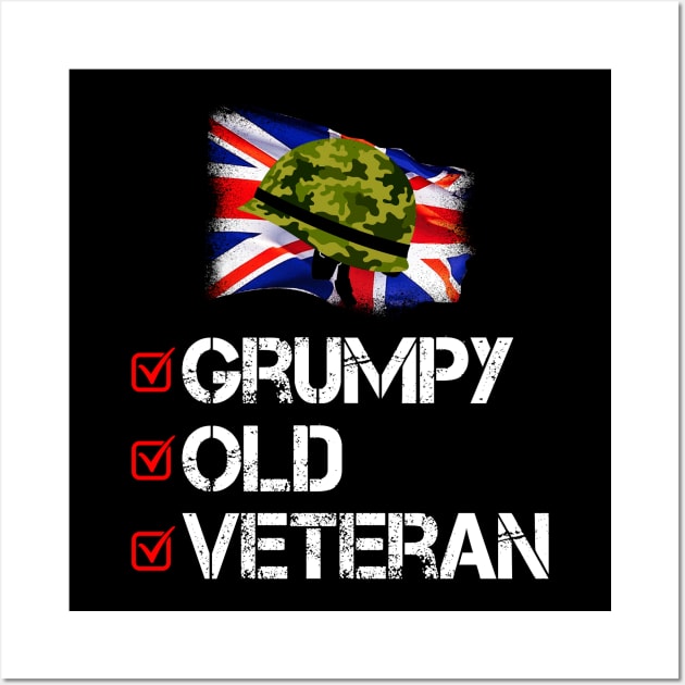 Grumpy Old Veteran Wall Art by Otis Patrick